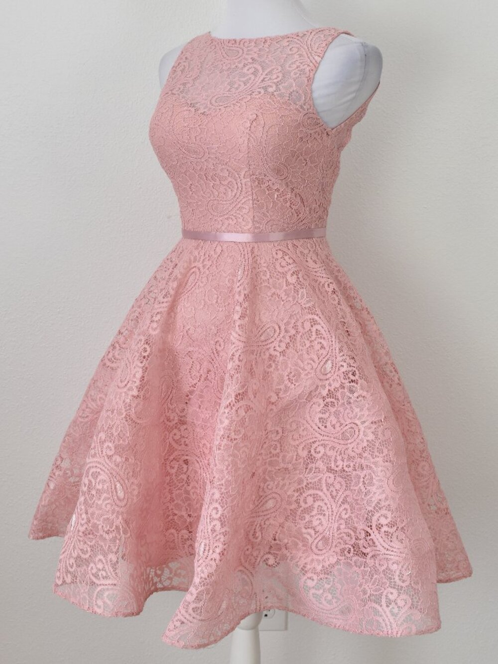 Clarisse Homecoming 3335 Fit and Flare Lace Dress - 2 - Picture 7 of 11